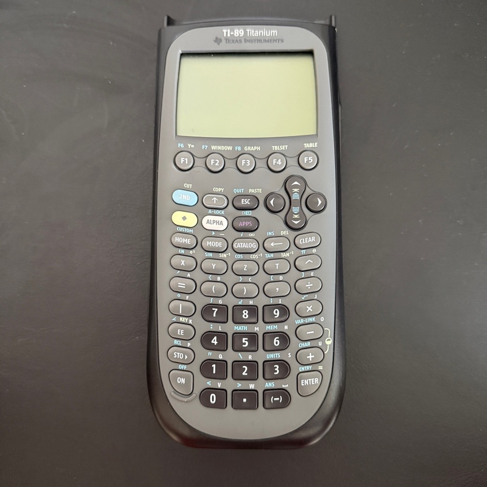 Texas Instruments TI-89 Titanium Graphing Device